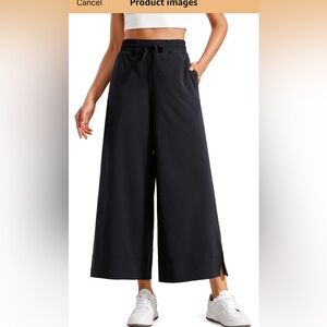 CRZ YOGA Wide Leg Cropped Pants